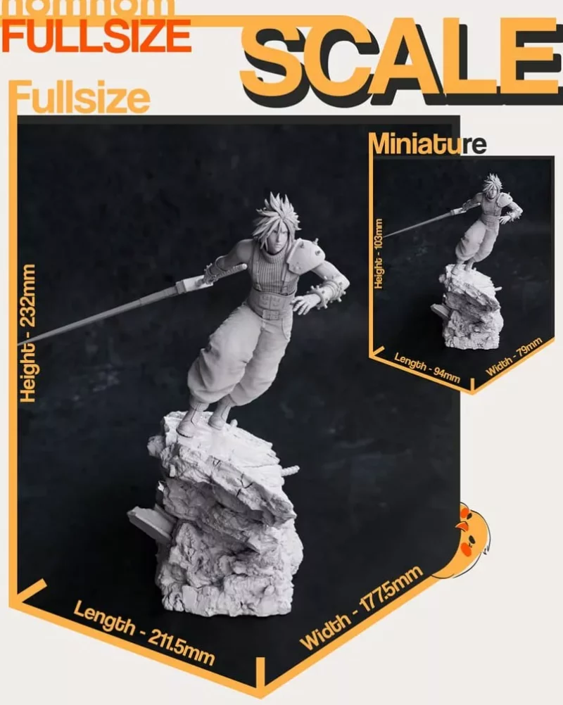 Final Fantasy Cloud Strife FFVII FF7 - Image 6